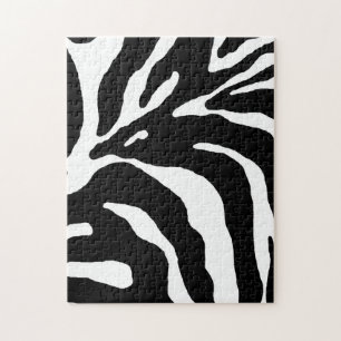 Quebra-cabeça Impressão em Animais de Stripe Zebra