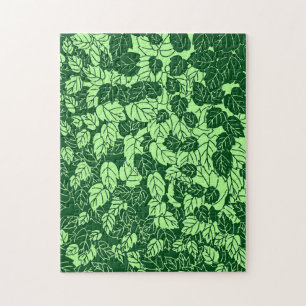 Quebra-cabeça Impressão, Emerald e Verde limão japonês