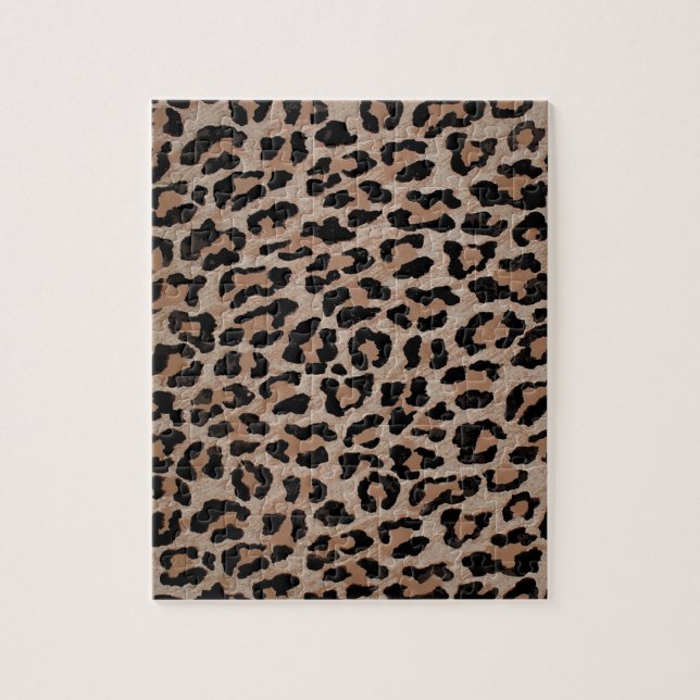 Quebra-cabeça impressão-leopardo-de-chita (Vertical)
