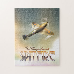 Quebra-cabeça Impressão magnífico do poster de viagens do Spit