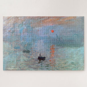 Quebra-cabeça Impression, Sunrise, Claude Monet
