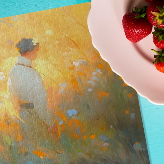 Quebra-cabeça Impressionismo dos Campos de Verão (Criador carregado)