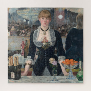 Quebra-cabeça Impressionista do bar Folies-Bergere Manet