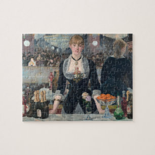 Quebra-cabeça Impressionista do bar Folies-Bergere Manet
