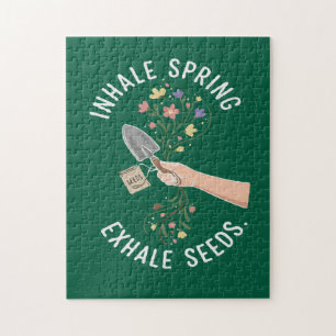 Quebra-cabeça Inalar Primavera Exalar Sementes Floral Entusiasta
