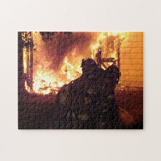 Quebra-cabeça Incêndio de Estrutura (Horizontal)