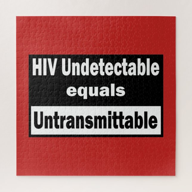 Quebra-cabeça Indetectável pelo HIV é igual ao HIV Intransmissív (Vertical)