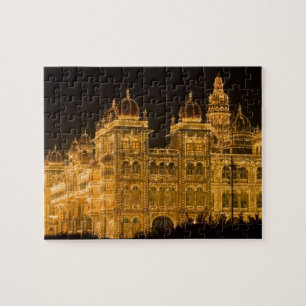 Quebra-cabeça ÍNDIA, Karnataka, Mysore : Palácio do Majaraja (co