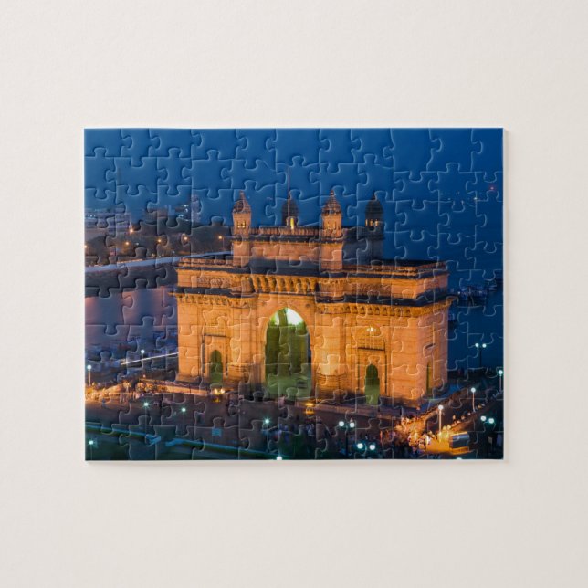 Quebra-cabeça ÍNDIA, Mumbai (Bombaim): Portão da Índia / (Horizontal)