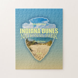 Quebra-cabeça Indiana Dunes NP (seta)