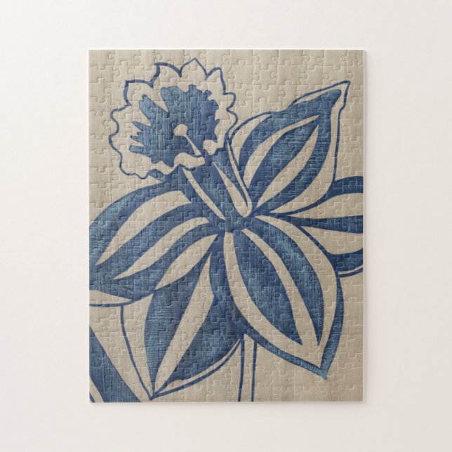 Quebra-cabeça Indigo Daffodil (Vertical)
