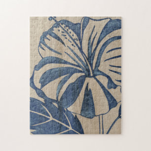 Quebra-cabeça Indigo Hibiscus