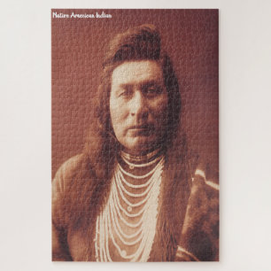 Quebra-cabeça Índio americano nativo
