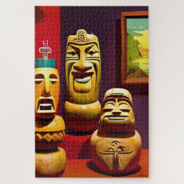 Quebra-cabeça Indoor Tiki Life Ken Gage Art