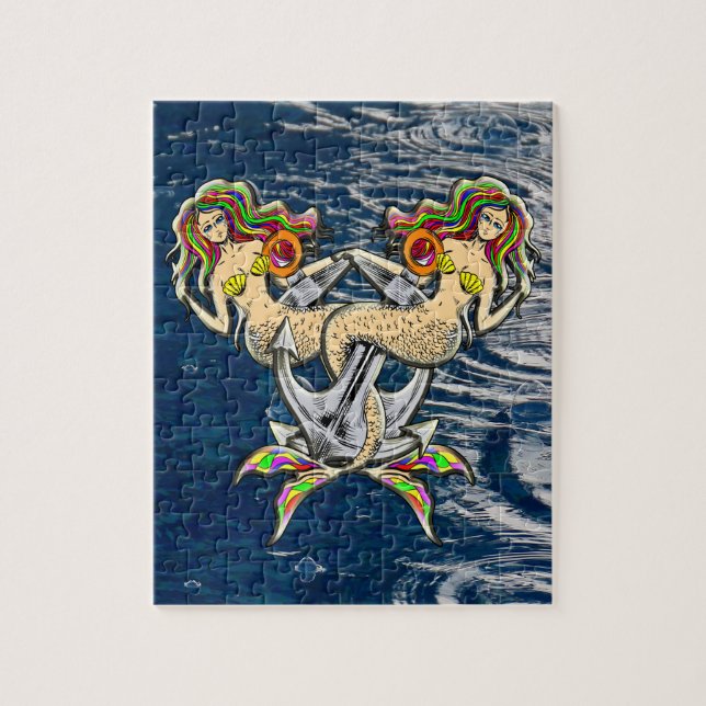 Quebra-cabeça Infelizmente, sereias ancoradas (Vertical)