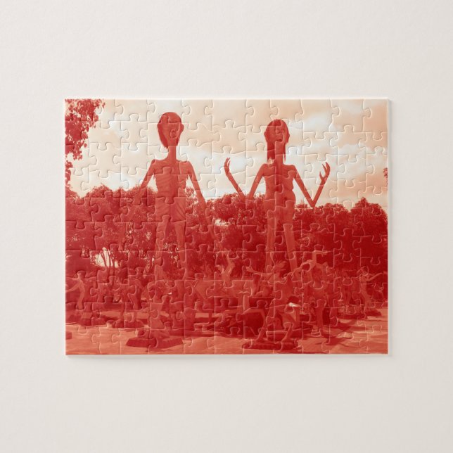 Quebra-cabeça Inferno budista... Tailândia (Horizontal)