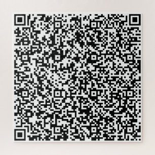 Quebra-cabeça Informações de verificação de código QR Seu presen