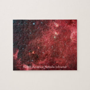 Quebra-cabeça Infravermelho da nebulosa de America do Norte