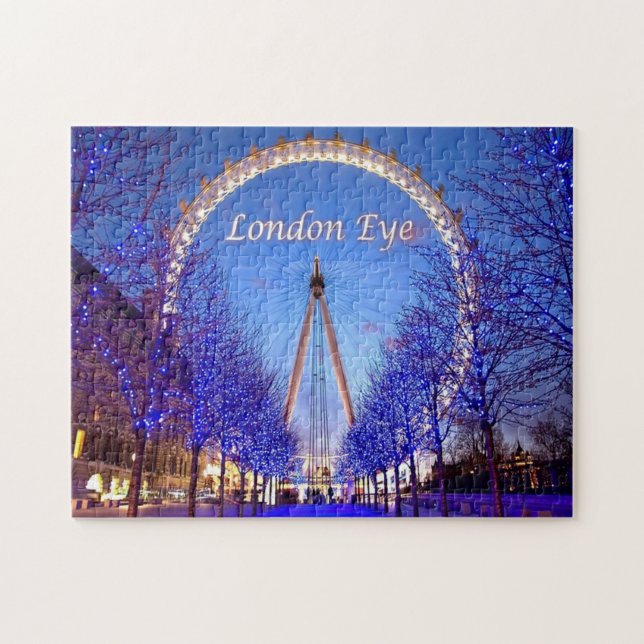 Quebra-cabeça Inglaterra - London Eye - (Horizontal)