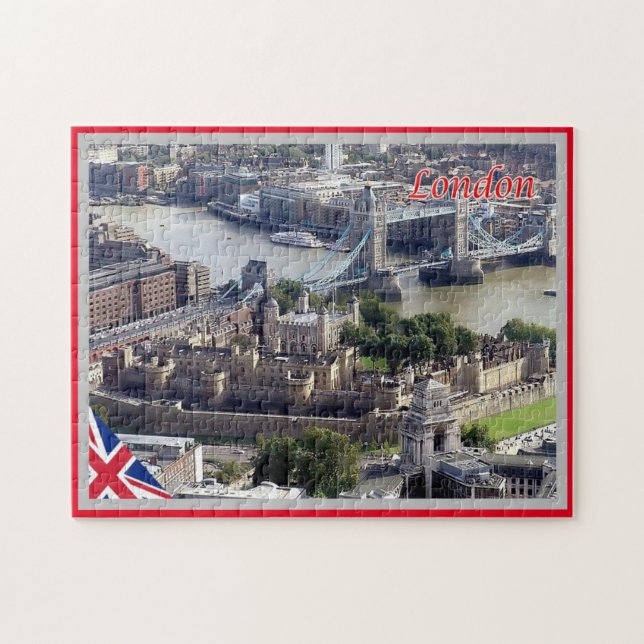 Quebra-cabeça Inglaterra - Londres - (Horizontal)