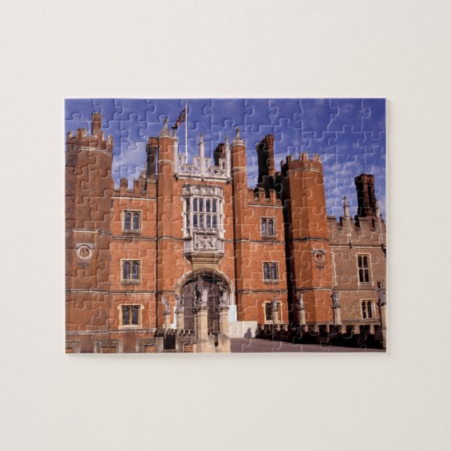 Quebra-cabeça Inglaterra, Surrey, Palácio de Hampton Court. 3 (Horizontal)