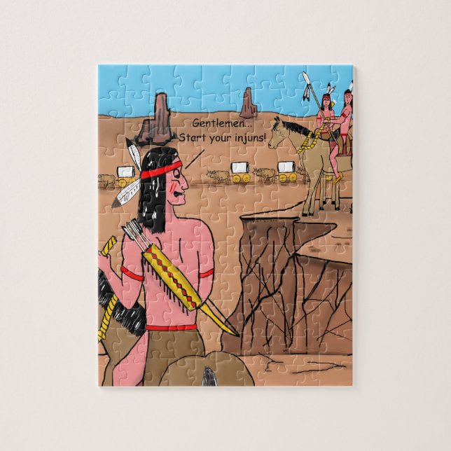 Quebra-cabeça "Inicie seus injuntos" (Vertical)