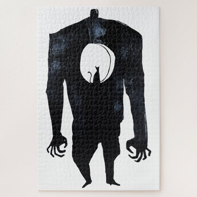 Quebra-cabeça Ink Talking Fantasy V06 A Cat do inferno (Vertical)