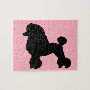 Quebra-cabeça inspirada na saia de poodle rosa do