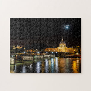Quebra-cabeça Institut de France e Pont des Arts - Paris