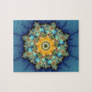Quebra-cabeça Insular - arte de Mandelbrot