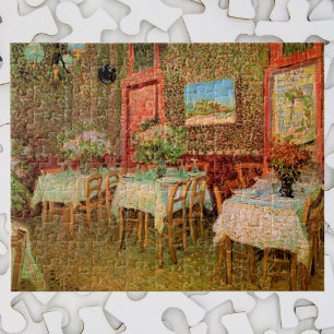 Quebra-cabeça Interior de um Restaurante por Vincent van Gogh