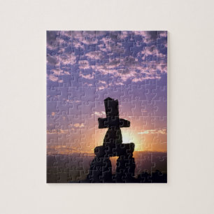 Quebra-cabeça Inukshuk Territórios do Noroeste, Canadá