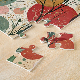 Quebra-cabeça Inverno / Abstrato de Natal