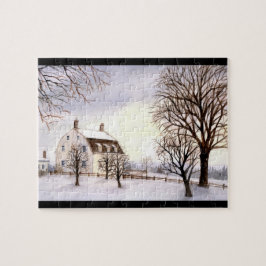 Quebra-cabeça Inverno em Nova Inglaterra