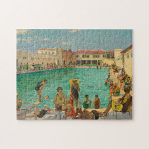 Quebra-cabeça Inverno na Flórida Sir John Lavery