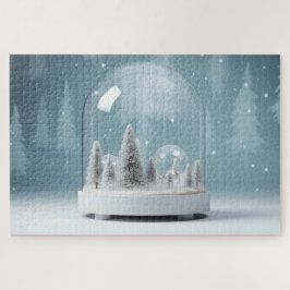 Quebra-cabeça Inverno Snowglobo