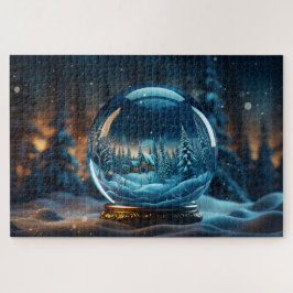 Quebra-cabeça Inverno Snowglobo