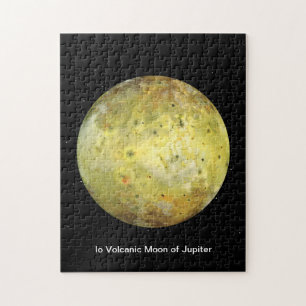 Quebra-cabeça Io Lua vulcânica de Júpiter