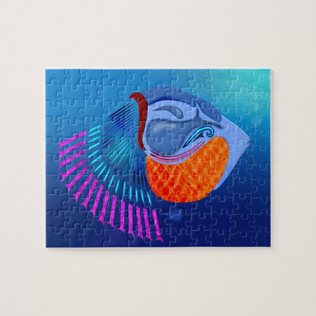 Quebra-cabeça Ir Peixe (Horizontal)