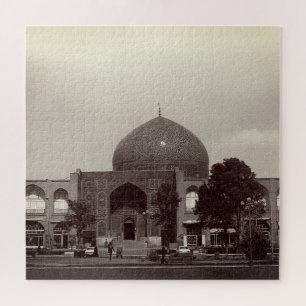 Quebra-cabeça Irã Antigo Isfahan mesquita shah