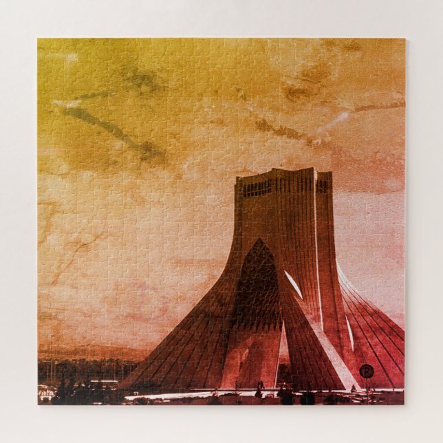 Quebra-cabeça Irã Antigo tehran Praça Azadi (Horizontal)