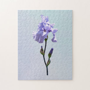 Quebra-cabeça Íris Lavanda e Botões