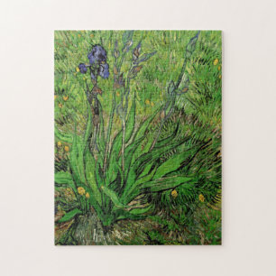 Quebra-cabeça Íris por Vincent van Gogh, Vintage Garden Fine Art