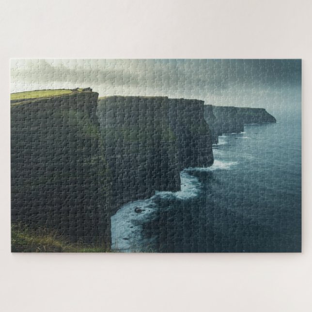 Quebra-cabeça Irish Ocean Cliffs Jigsaw Puzzle (Horizontal)
