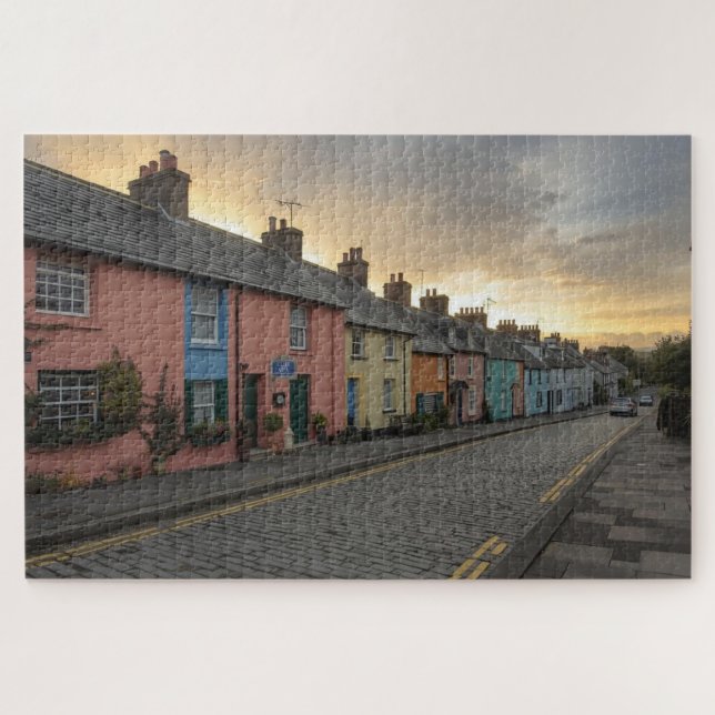 Quebra-cabeça Irish Village Jigsaw Puzzle (Horizontal)