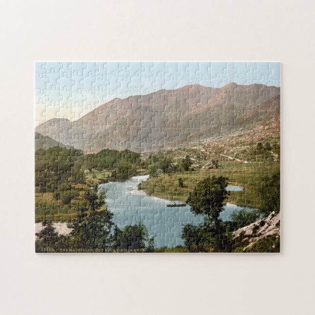 Quebra-cabeça Irlanda Antiga, MaGillycuddy's Reeks Killarney (Horizontal)