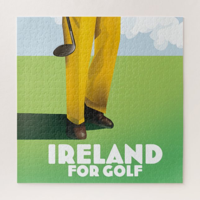 Quebra-cabeça Irlanda Para Golfe (Vertical)