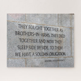Quebra-cabeça Irmãos em Armas Memorial 2ª Guerra Mundial