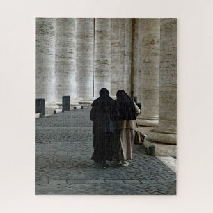 Quebra-cabeça Irmãs na Cidade do Vaticano, Ruas.