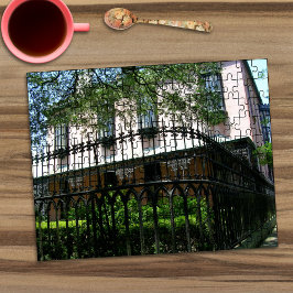 Quebra-cabeça Ironwork of Southern Mansion em Savannah GA